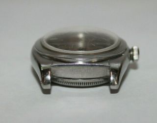 Vintage 1945 ROLEX Oyster Perpetual Chronometre Stainless Steel Bubble Back 32mm 9