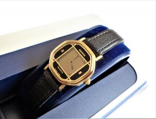 Vintage Edox Swiss Made,  Old Stock Gold Plated Digital Ladies Wristwatch