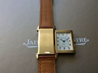 Jaeger LeCoultre Reverso Classique 18K Yellow Gold Wristwatch Ref.  250.  140.  082 (Q) 8