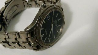Men ' s Seiko titanium wrist Watch 7N32 - 0069 50M. 3