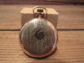 Vintage Elgin Pocket Watch Gold Filled - 4