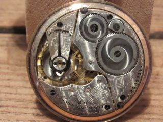 Vintage Elgin Pocket Watch Gold Filled - 7