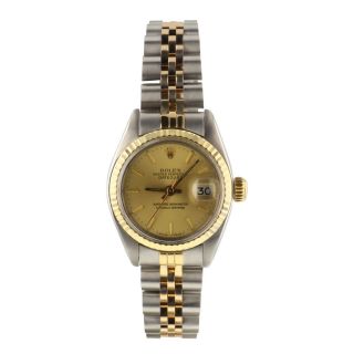 Rolex Ladies Datejust Two Tone Jubilee Automatic Watch 6917 Circa 1981