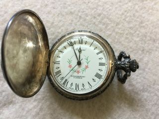 Vintage Swiss Made Arleese 17 Jewels Mechanical Wind Up Pocket Watch