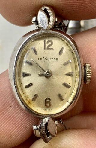 Vintage 10k Gold Filled Lecoultre Swiss Made 17 Jewel Ladies Watch