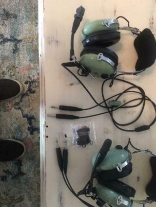 2 Headsets,  David Clarke H10 - 13.  4