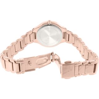 Bulova Women ' s Rose - Gold Tone Stainless Steel Quartz Watch 97L151 4