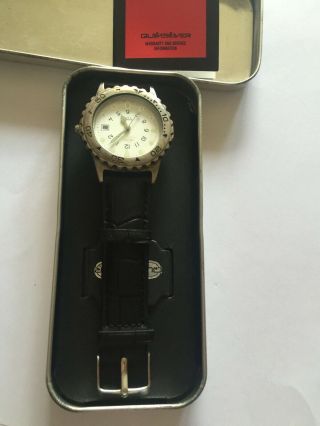 Metal Boxed Quiksilver Mens Quartz Watch With Date QS1500 5