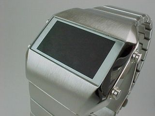 Silver Rare Old Vintage 70s 1970s Style Led Lcd Digital Retro Watch