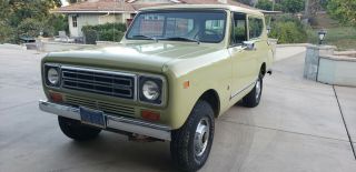 1977 International Harvester Scout Deluxe