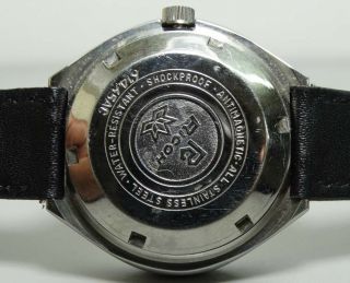Vintage Ricoh Automatic Day Date Mens Stainless Steel Wrist Watch Old s478 7