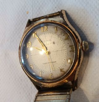 Mens Vintage Benrus 17 Jewel Wristwatch.  Running.  371.