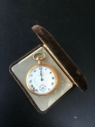 Antique South Bend Model 2 Gold Filled 16s 19j Grade 219 Pocket Watch Rare 1916