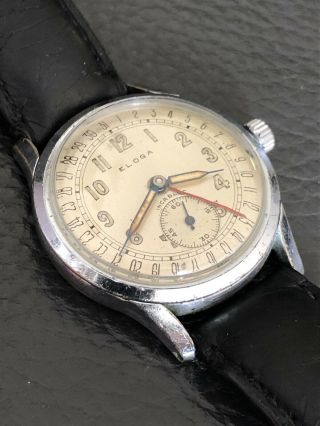 Vintage Eloga Pointer Date Watch 3