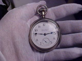 18 Size,  21 Jewels,  Grade 940,  Model 1,  Open Face,  Hamilton Pocket Watch