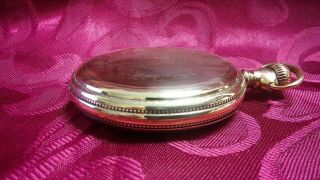 Antique Vintage Elgin Pocket Watch Gold Plated Hunting Case Running Ca.  1903 4