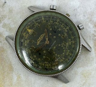 Vintage Breitling Navitimer Chronograph Ref.  806 Venus 168 Wristwatch FOR REPAIR 5