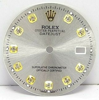 Swiss Made Rolex Oyester Perpetual Date Just Silver Color Dial