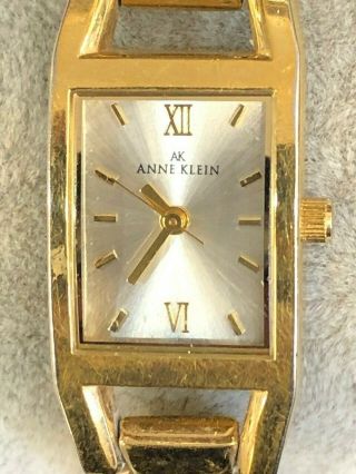 Ladies Anne Klein 10/6418 Gold Tone Watch Battery
