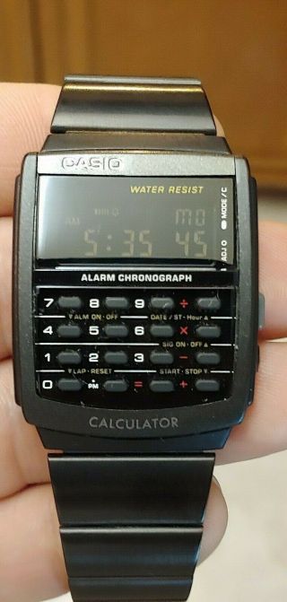 Casio Ca - 506 Calculator Digital Watch