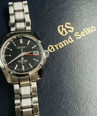 Grand Seiko Hi Beat 36000 Gmt Men’s 40mm Watch Stainless Steel (ref Sbgj003)