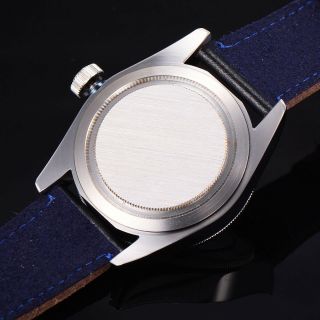 41MM Corgeut blue Bezel Black Bay Sapphire Glass Luminous Automatic mens Watch.  A 7