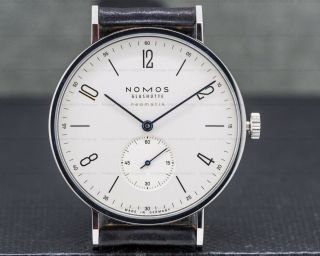 Nomos 217 Neomatic Tangente 39 Neomatik W/ Box And Papers