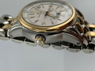 Maurice Lacroix Reveil Globe MP6388 Man ' s Watch Stainless Steel & 18K Gold 6