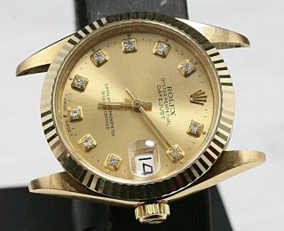 Custom Made After Market Ref 68278 Quick Set Automatic Datejust.  Cal 2135