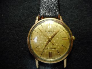 Mens Vintage J.  B.  Hudson 17 Jewels Automatic Watch.  Runs Perfectly.  Needs Band.
