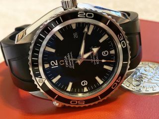 Omega Seamaster Pro 600M Planet Ocean XL 45mm 2200.  50 Co - Axial 2500 Mens Watch 9