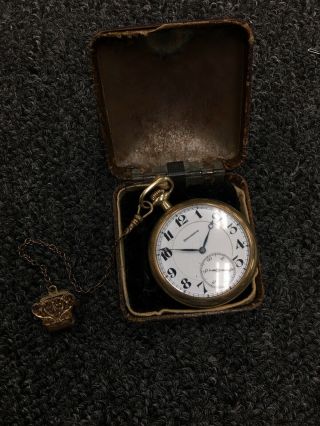 Burlington Watch Company Pocket Watch,  21 Jewel Runs