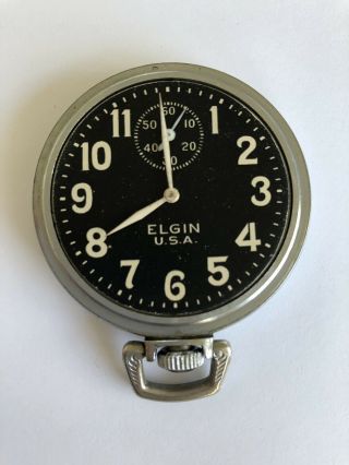 Elgin U.  S.  A.  Military Pocket Watch,  1902