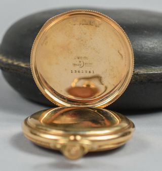 Vintage ELGIN Heavy Gold Filled Pocket Watch 16s RUNNING Needs Service 3