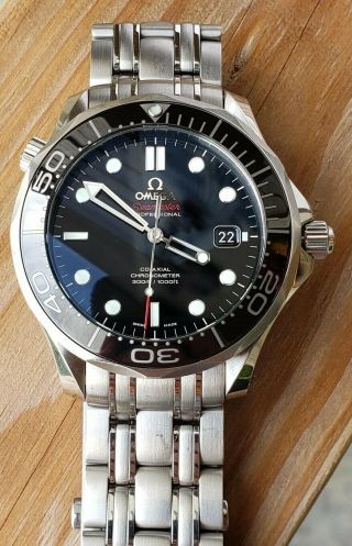 Omega Seamaster 41mm Wrist Watch For Men (212.  30.  41.  20.  01.  003)