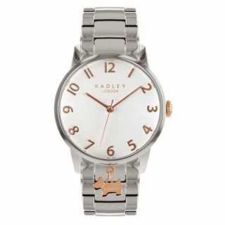 Radley Ry4361 Liverpool Street Silver Stainless Steel And Rose Gold Ladies Watch