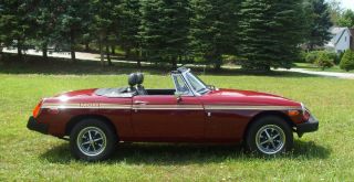 1977 Mg Mgb Roadster With Leather