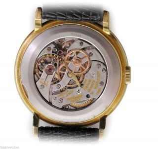 Vintage 50 ' s Audemars Piquet 18k Gold Fancy Case Men ' s Dress Watch Rare 6