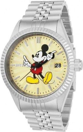 Mens Invicta 22769 Disney Limited Edition Steel Bracelet Watch