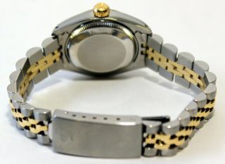 1983 Ladies Rolex DateJust 6917 Two - Tone 18K Gold & SS Jubilee Wristwatch - 26mm 8