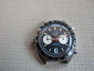 Heuer Autavia Viceroy Automatic Chronograph Wristwatch 1163v 17j Cal 11