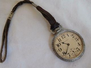 Vintage Antique South Bend Studebaker Pocket Watch Sometimes 21 Jewels