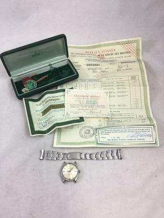 Vintage Rolex Oyster Perpetual Swimpruf Ref.  6569 With Paperwork Box