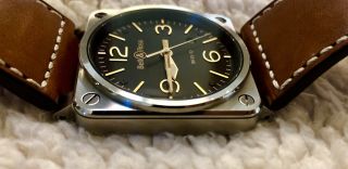 Celebrity Owned Bell & Ross Br03 - 92 - S Golden Heritage Box & Papers 3