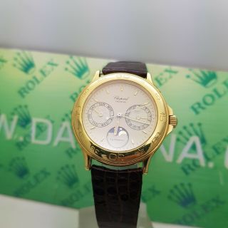 Chopard 18K Solid Gold Automatic Moonphase 33 mm Ref: 36/1162 2