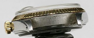 ROLEX Datejust Ref16013 18K/SS Quick Set Cal 3035 Automatic.  1 Extra crystal 8