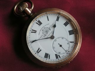 Rare Antique Thos Russell & Son Pocket Watch.