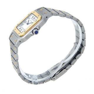 Cartier Santos Galbee 18k Yellow Gold & S/S Automatic Ladies Watch 2961 3