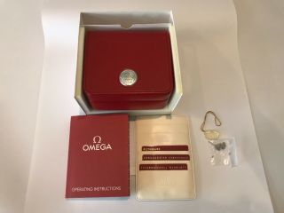 Omega Seamaster 300 Professional Chronograph Watch,  Boxed,  Book,  Cards,  2225.  80. 2