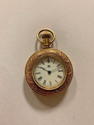 American Waltham Aw Co.  Pocket Watch Cwc Co.  Case